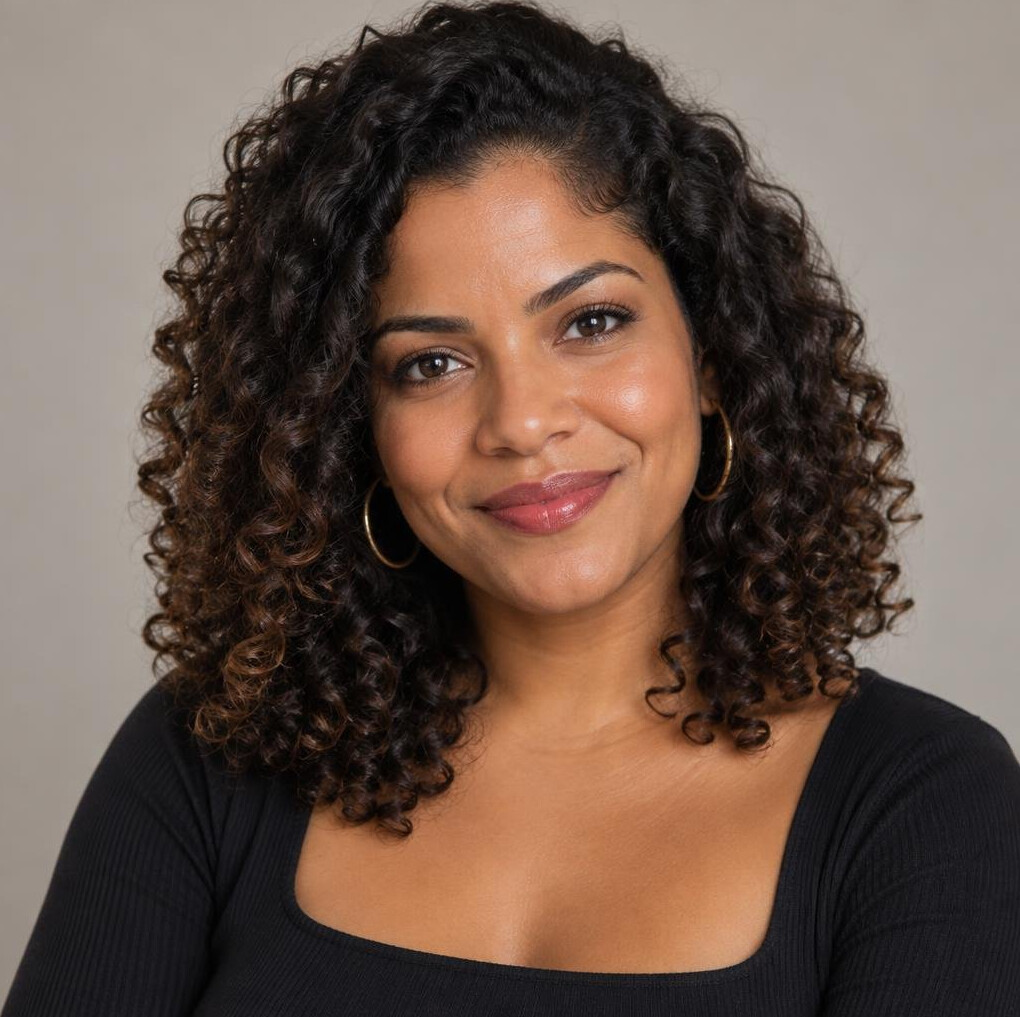 Portrait of a Brazilian woman editorial writer